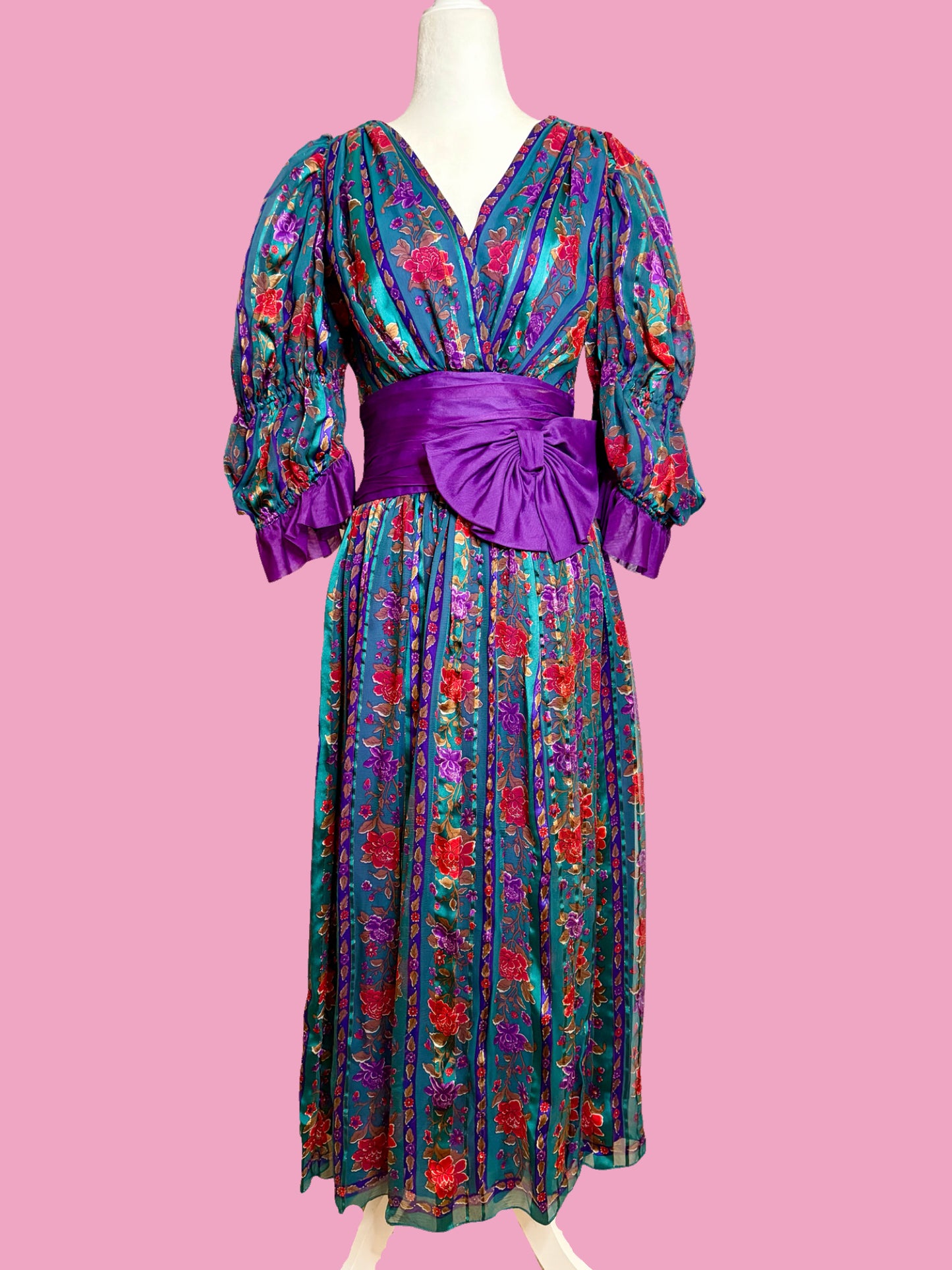 1980s Rickie Freeman for Teri Jon