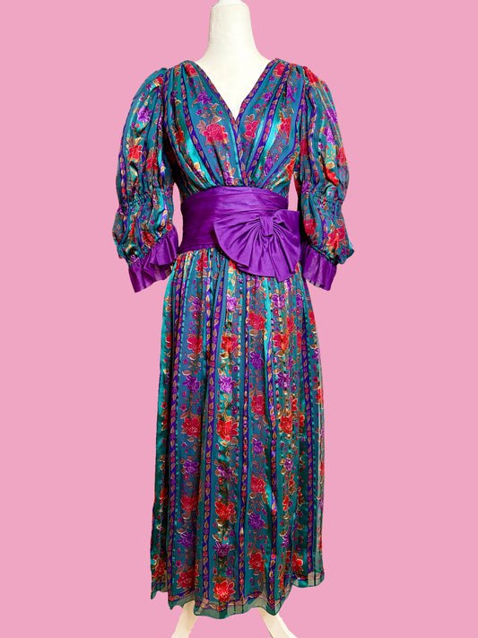 1980s Rickie Freeman for Teri Jon