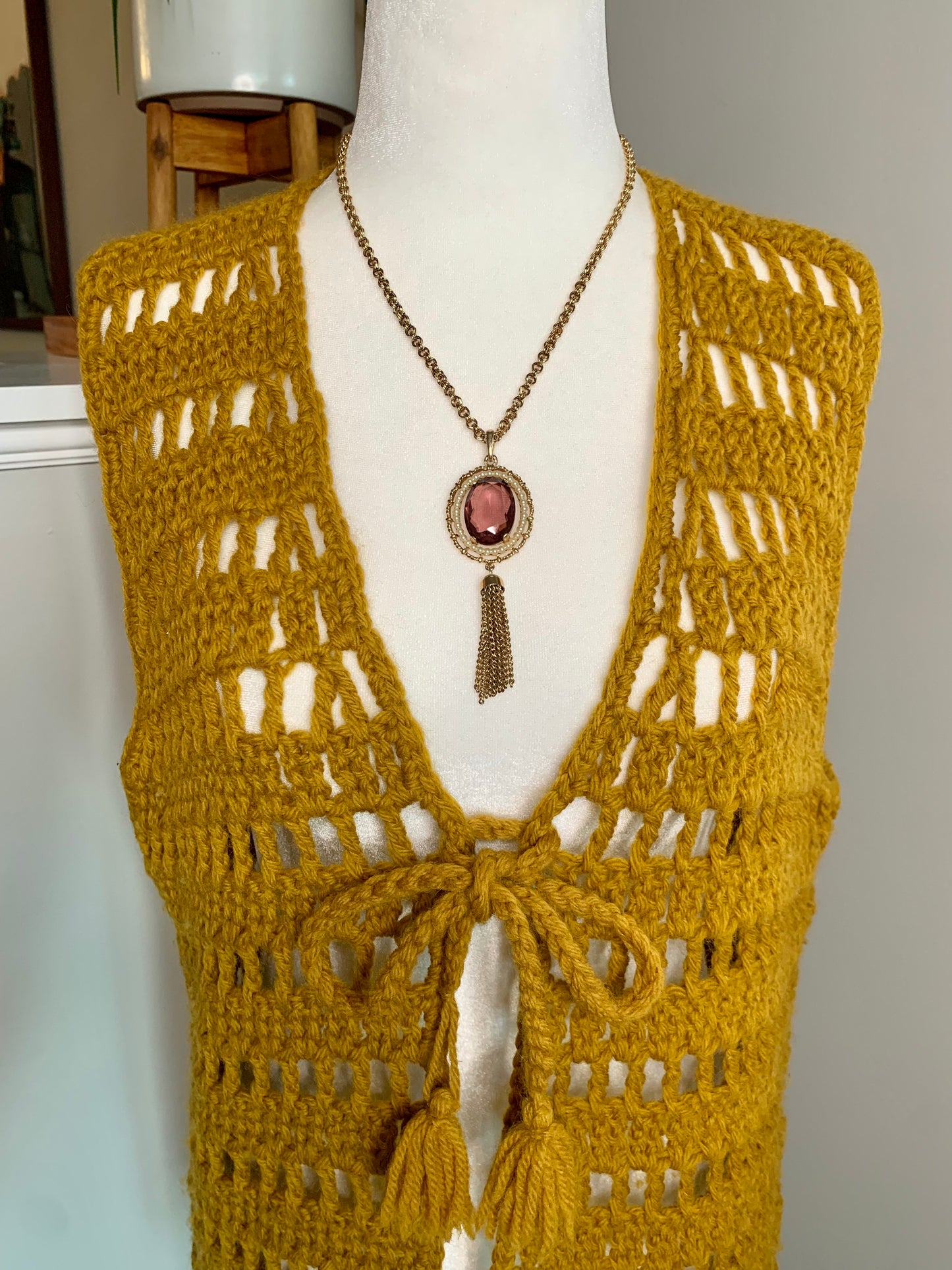 1970s Crochet Vest