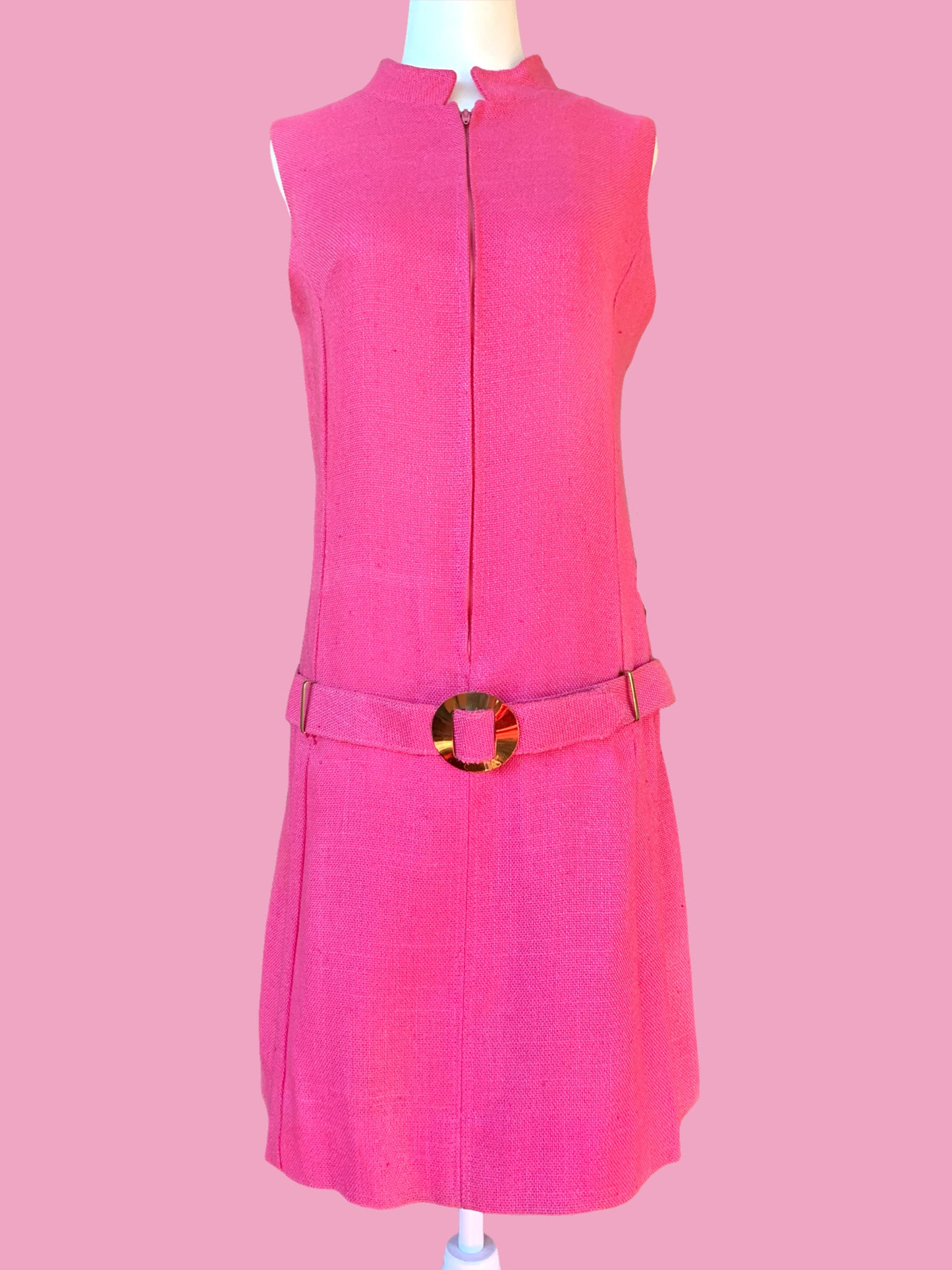 Belted Mod Dress