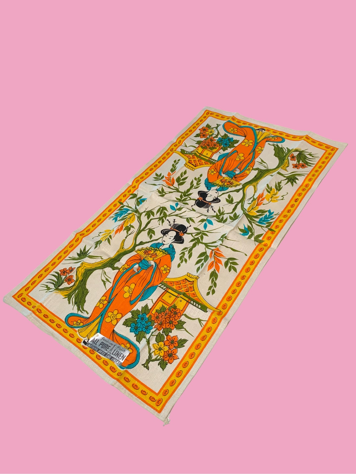 Vintage Geisha Tea Towels