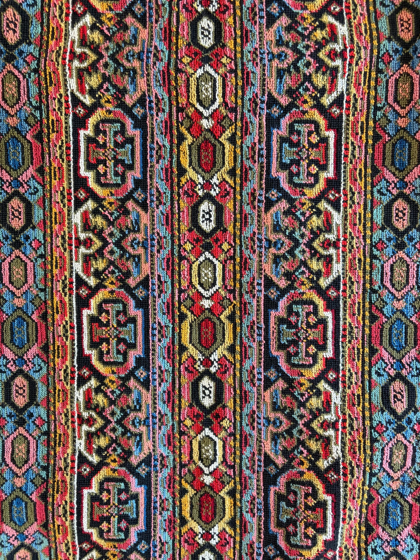 1960s Rainbow Tapestry Boho Vest