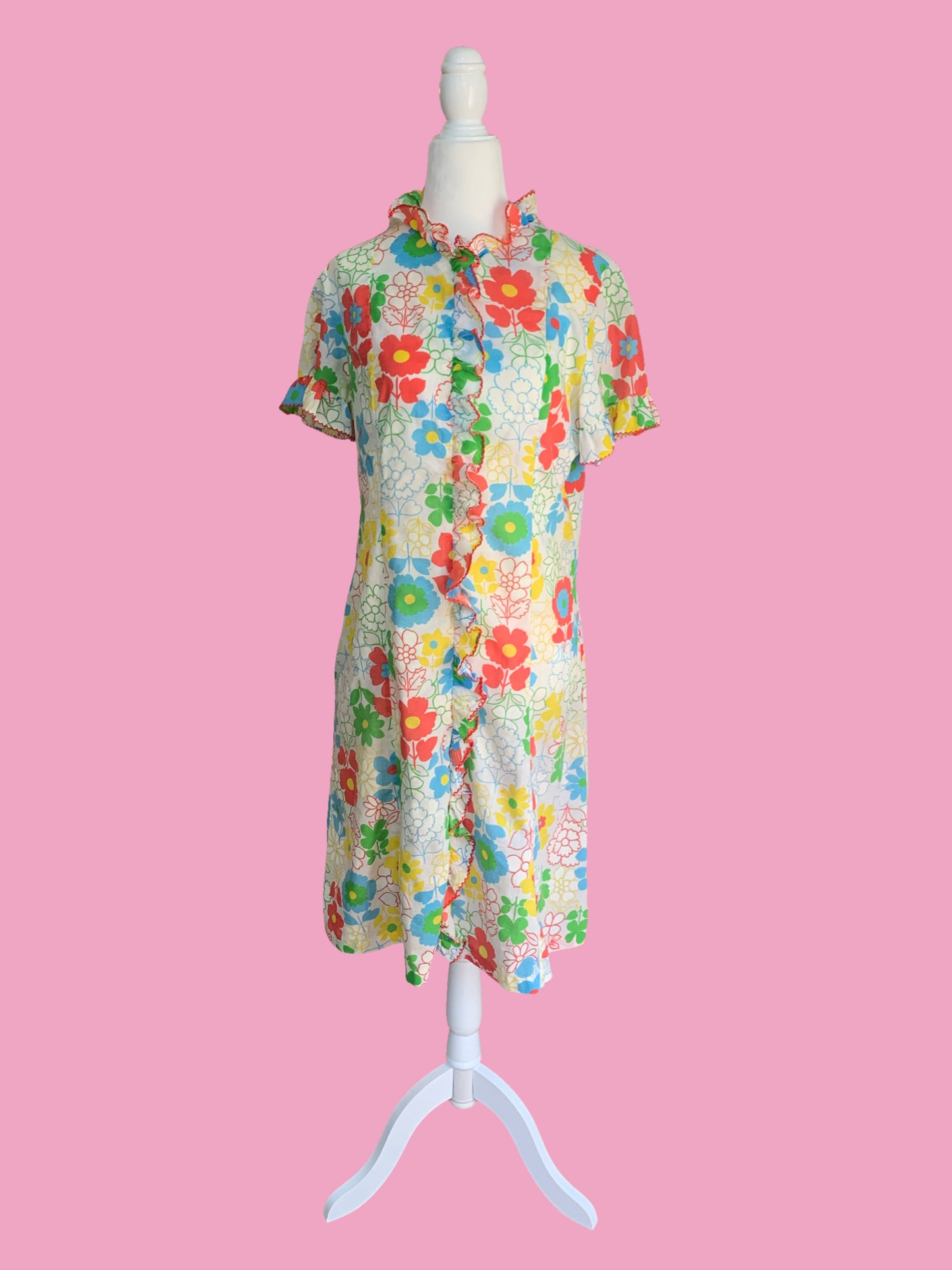 Flower Power House Dress