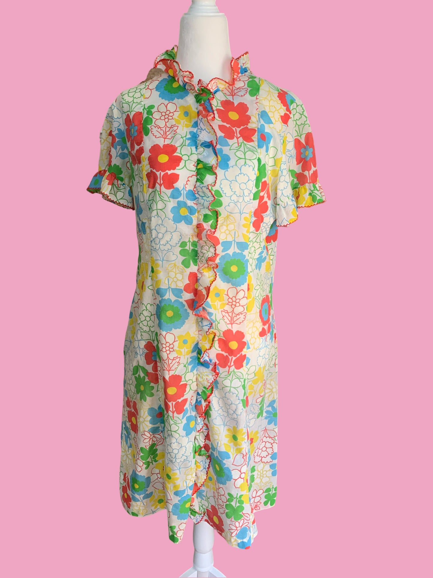 Flower Power House Dress