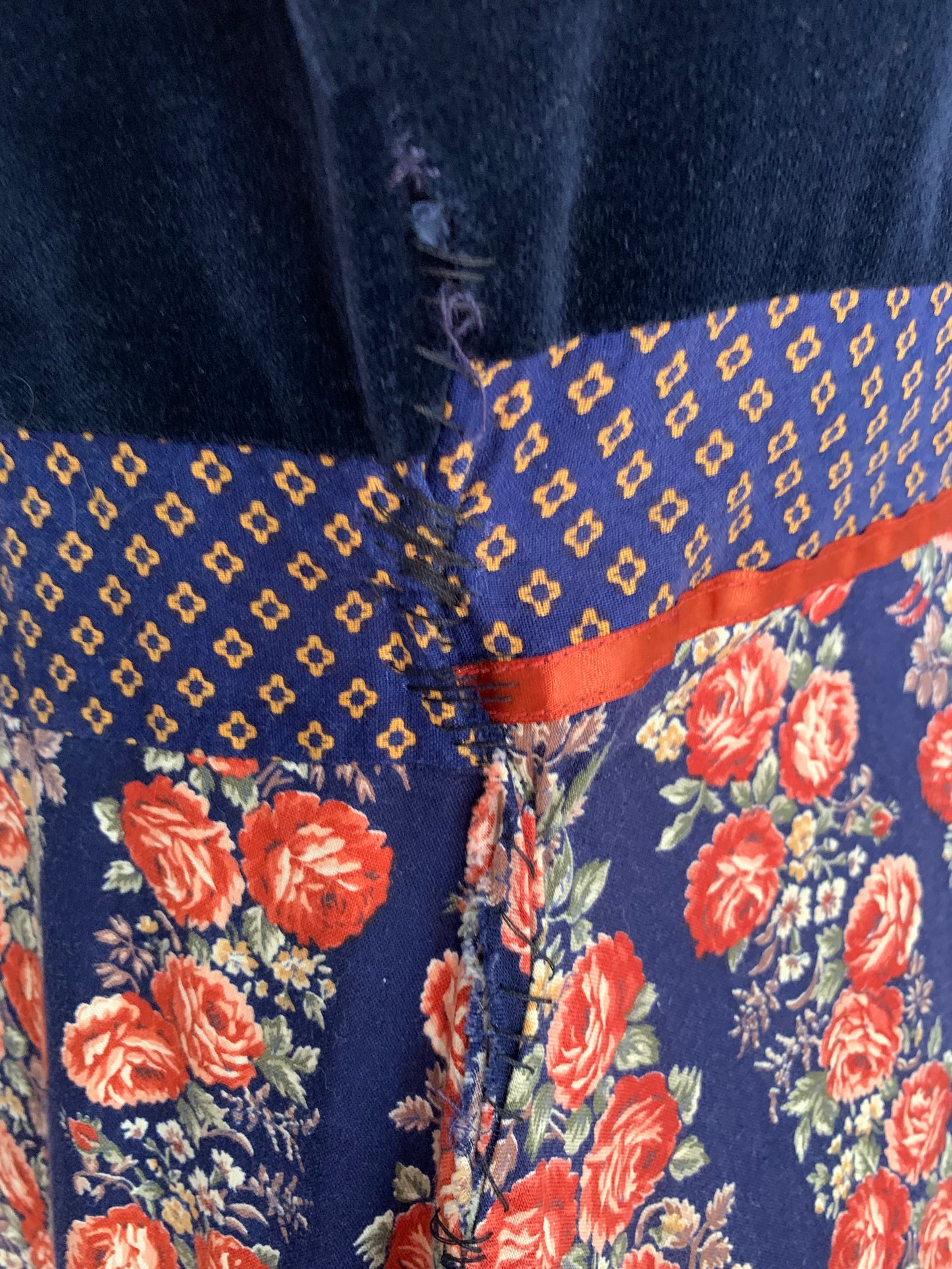 Cabbage Rose Gunne Sax Dress