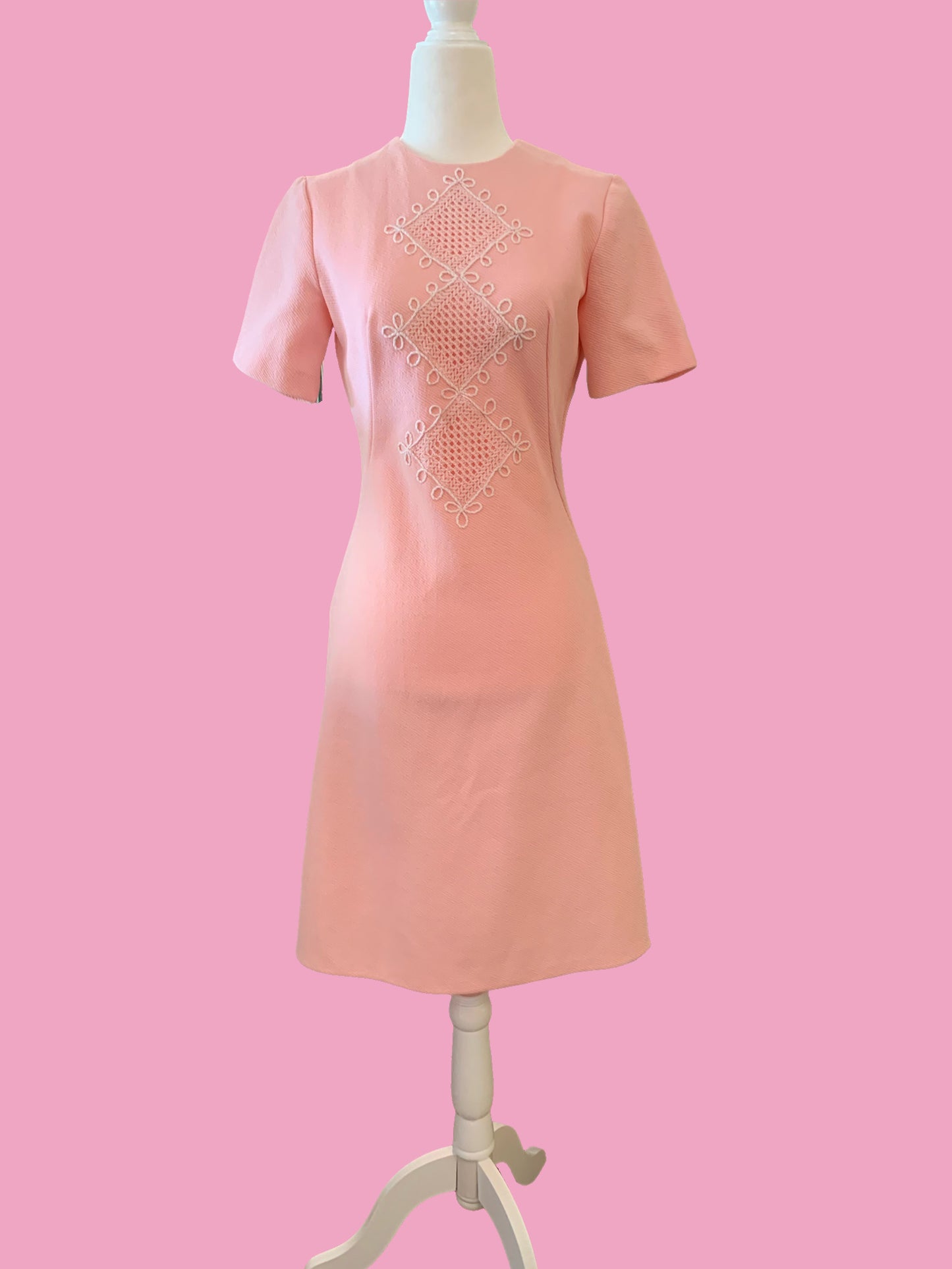 60s Pink Dress