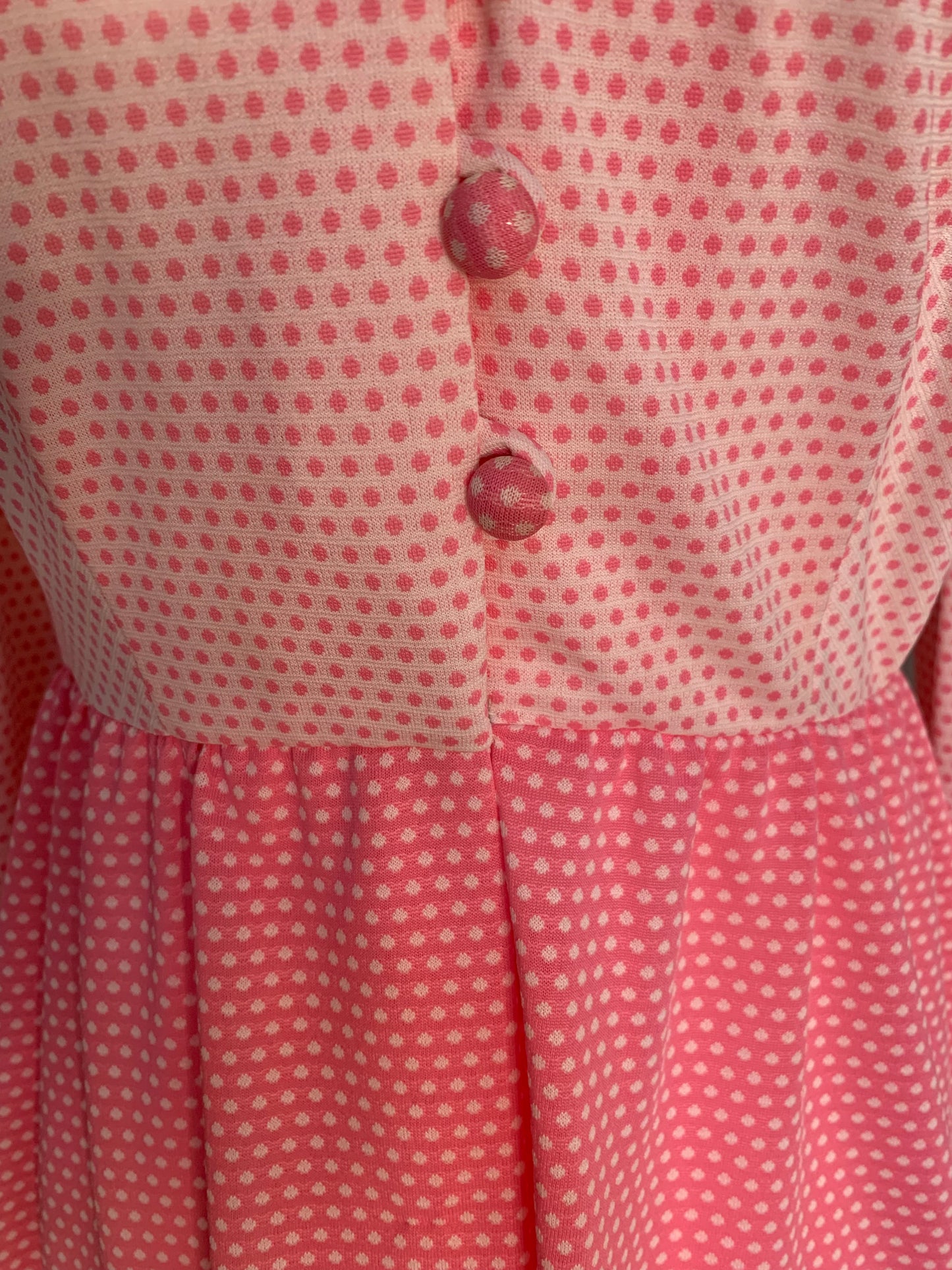 Pink Polka Dot Maxi