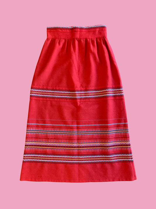 70s Southwestern Skirt