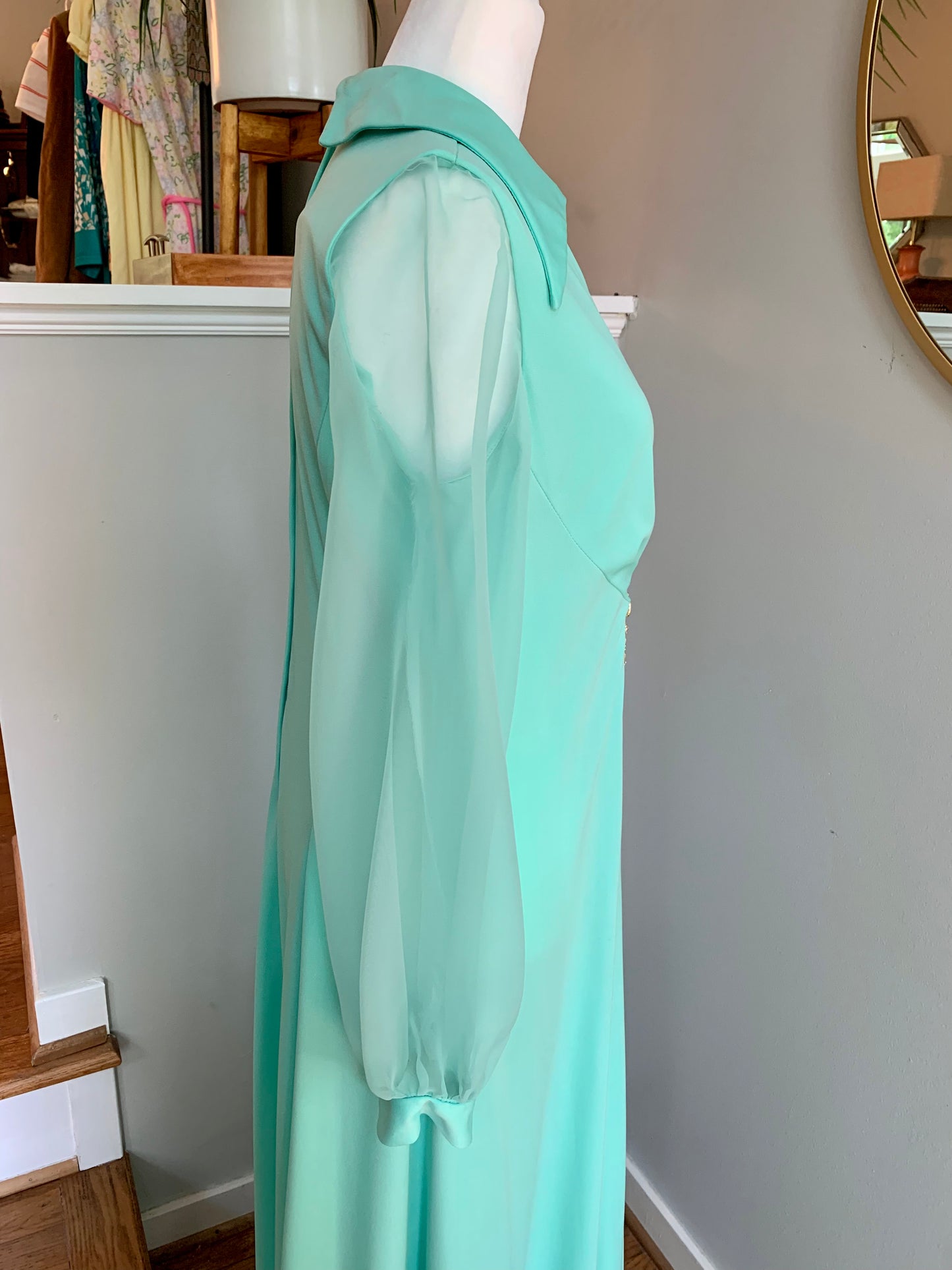 Sea Foam Gown