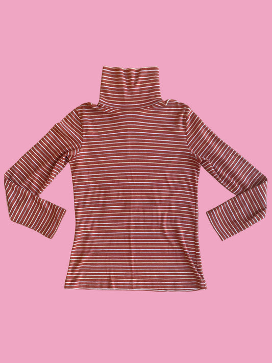 Skyr Striped Turtleneck