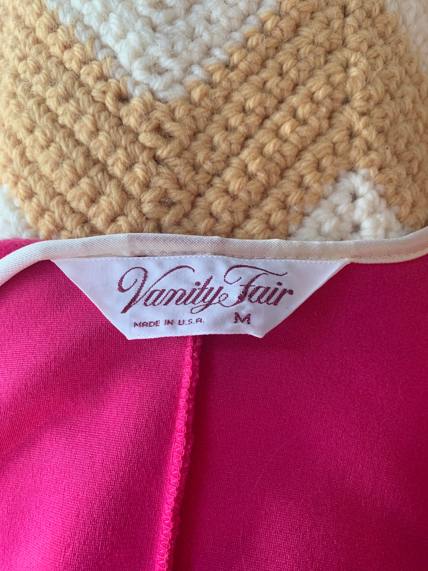 Pink Vanity Fair Robe