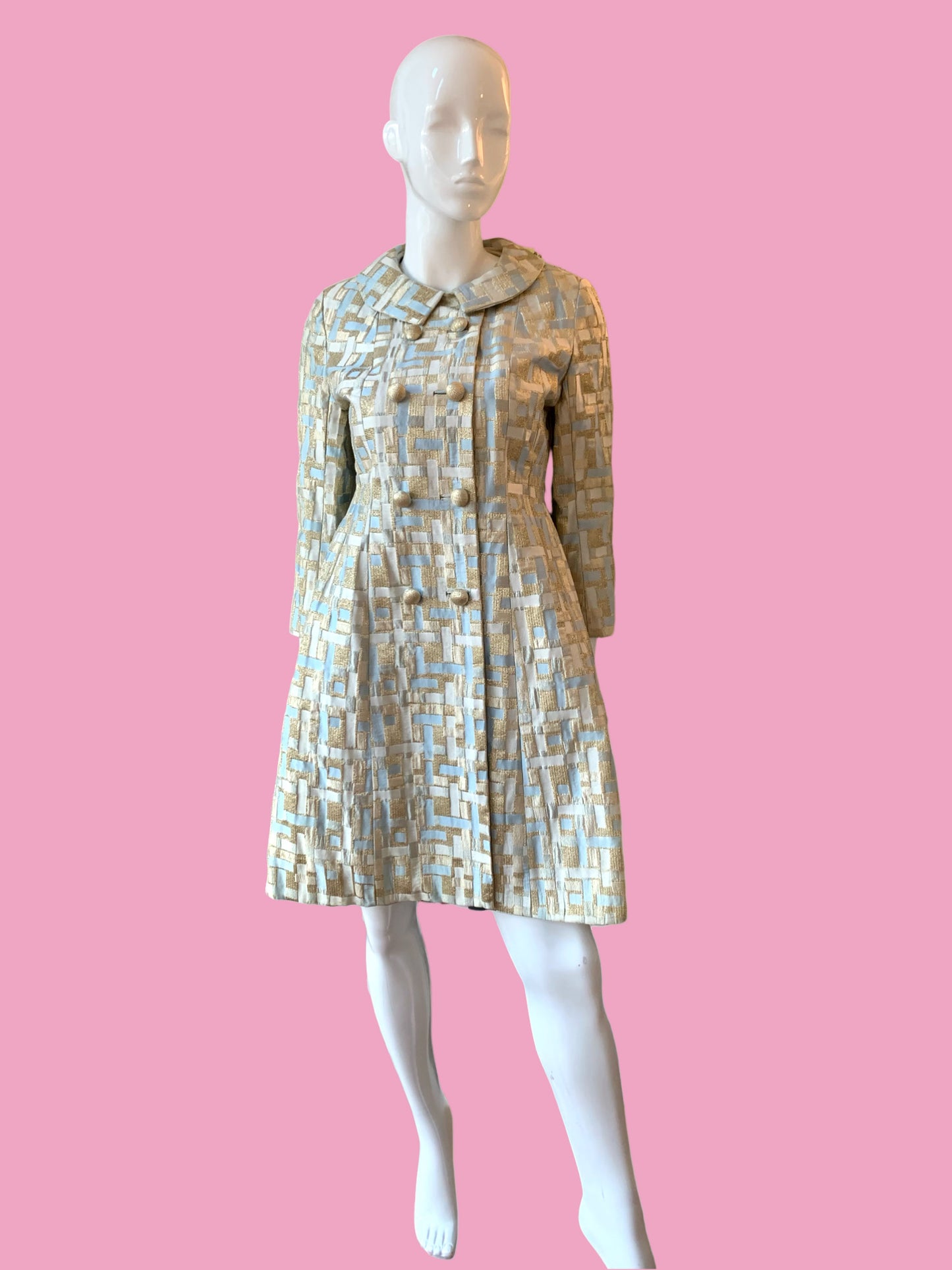 50s/60s Brocade Coat