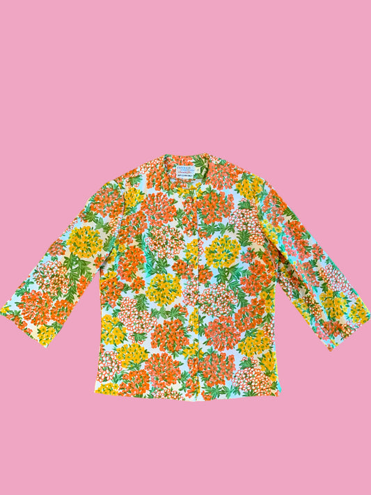 Tanner of NC Floral Blouse