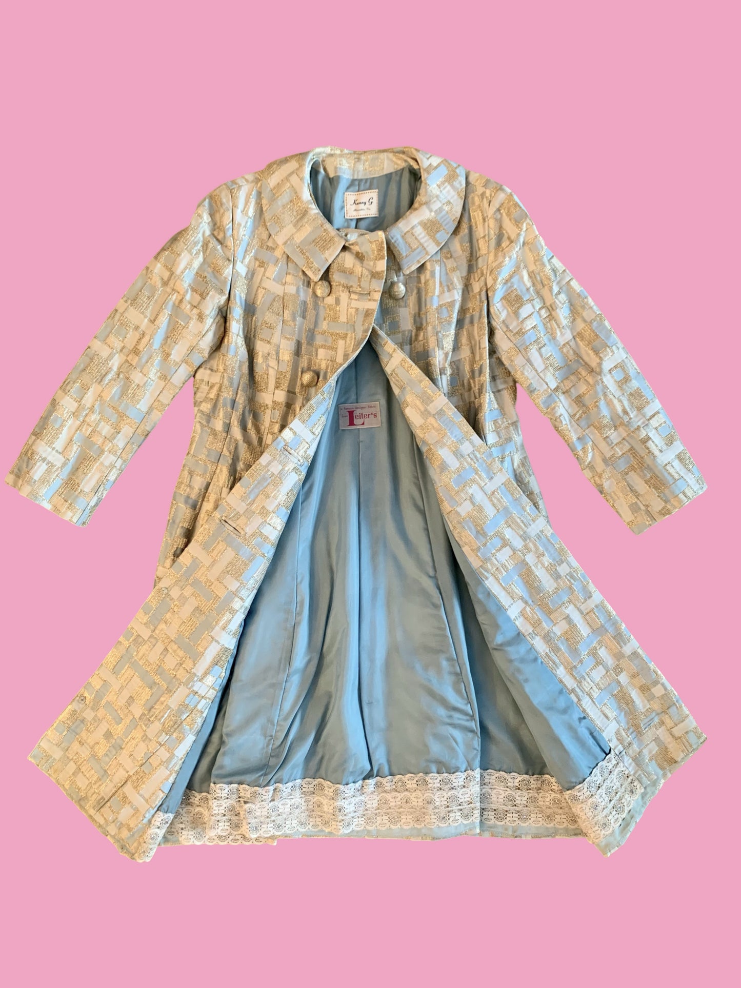 50s/60s Brocade Coat