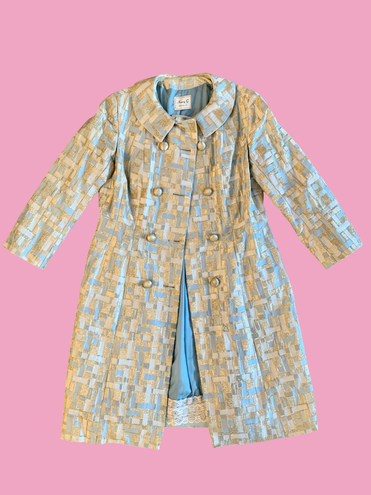 50s/60s Brocade Coat