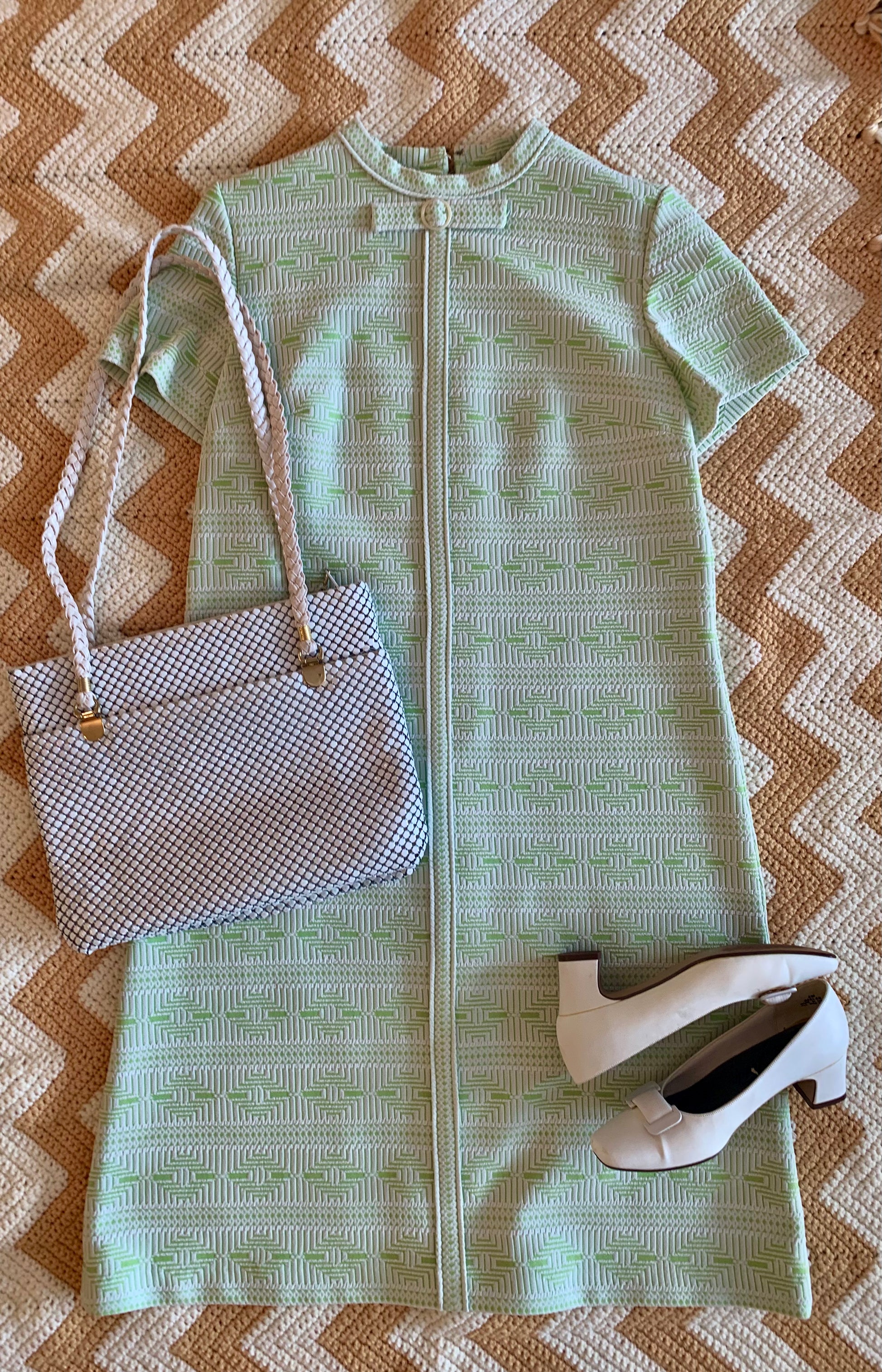 60's Lime Green Mod Dress Realm of Vintage RVA 60's Lime Green Mod Dress Realm of Vintage RVA